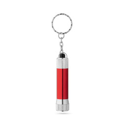 hi!dea 93141 - Aluminium keyring with a 3 LED flashlight