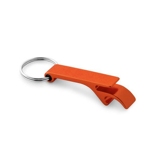 Aluminium keyring with bottle opener - Egotier 93151