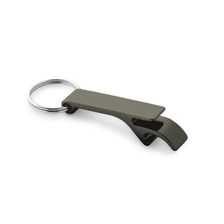 Aluminium keyring with bottle opener - Egotier 93151