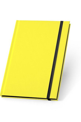 A5 notebook in fluorescent PU with lined pages - Egotier 93269