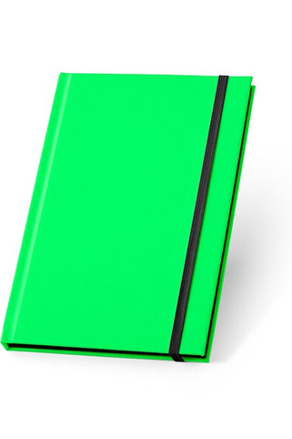 A5 notebook in fluorescent PU with lined pages - Egotier 93269