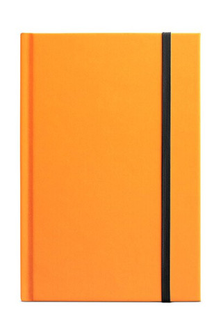 A5 notebook in fluorescent PU with lined pages - Egotier 93269
