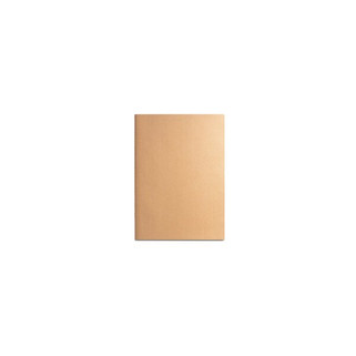 Notepad with cardboard cover (250 g/m²) and plain pages - Egotier 93274