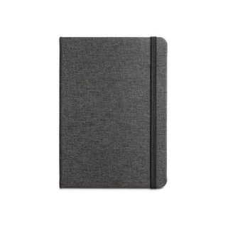 A5 notebook in recycled polyester (100% rPET) with lined sheets - Egotier 93276