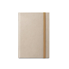 hi!dea 93286 - A5 hardcover notebook made of sugar cane paper (80% sugar cane) with lined pages