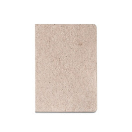 hi!dea 93290 - A5 notepad with semi-rigid cover made from tea leafs waste (65%)