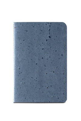 A6 notepad with flexible cover made from coffee husk waste (65%) - Egotier 93292