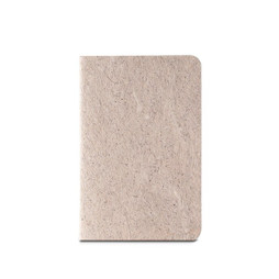 hi!dea 93293 - A6 notepad with flexible cover made from tea leafs waste (65%)