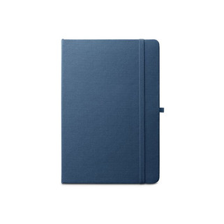A5 notebook in recycled polyester (100% rPET) with lined pages - Egotier 93297