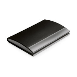 hi!dea 93309 - Porta-cartões em metal e PU