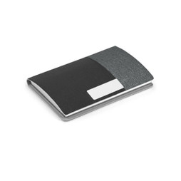hi!dea 93314 - Metal and PU card and keyring set