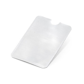RFID-blocking aluminium card holder - Egotier 93333
