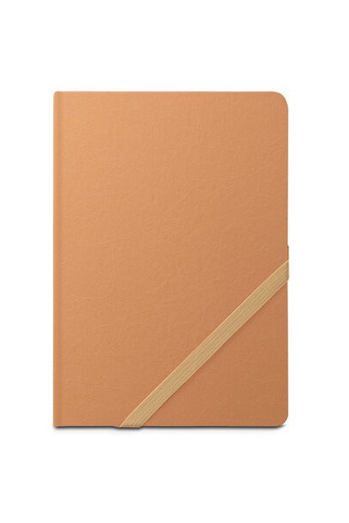 A5 notebook, made with water resistant paper, with lined pages made from an FSC™ certified material and other controlled materials - Egotier 93338