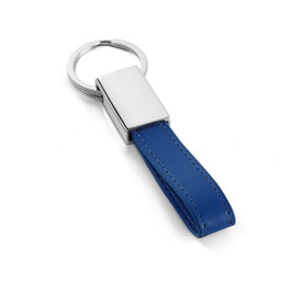 hi!dea 93354 - Round metal and PU keyring