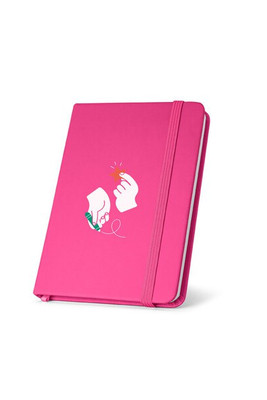 Zaknotitieblok in PU met blanco pagina's - Egotier 93425