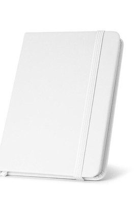 A5 PU notepad with plain sheets - Egotier 93487