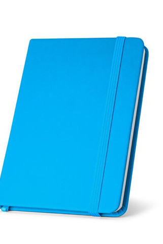 Bloc notes A5 en PU avec feuilles unies - Egotier 93487