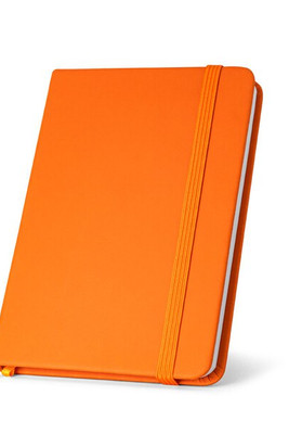 A5 PU notepad with plain sheets - Egotier 93487