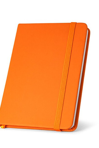 A5 PU notepad with plain sheets - Egotier 93487