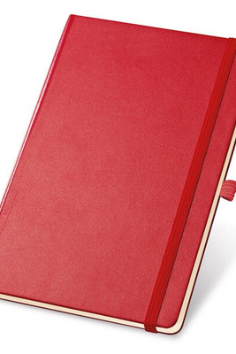 Bloc notes A5 à feuilles lignées en couleur ivoire - Egotier 93494