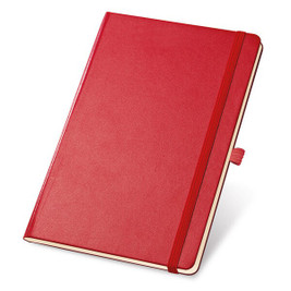 hi!dea 93494 - A5 notebook with lined sheets in ivory color
