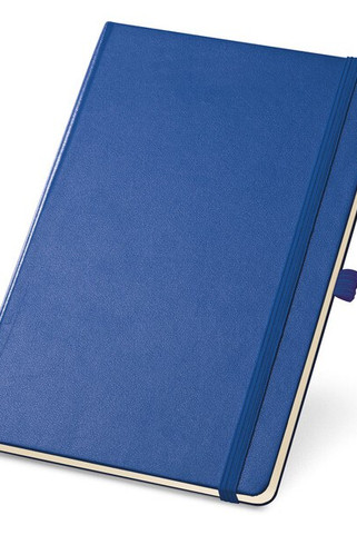 Bloc notes A5 à feuilles lignées en couleur ivoire - Egotier 93494