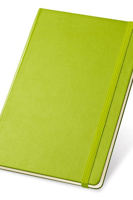 Bloc notes A5 à feuilles lignées en couleur ivoire - Egotier 93494