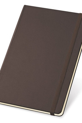 A5 notebook with lined sheets in ivory color - Egotier 93494