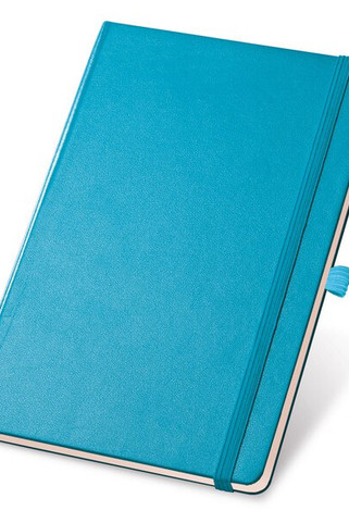 Bloc notes A5 à feuilles lignées en couleur ivoire - Egotier 93494