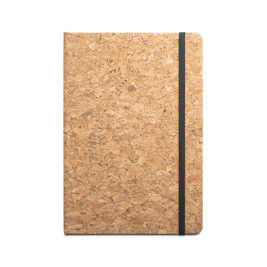 hi!dea 93578 - A5 notepad and ballpoint pen set in cork