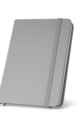 Cahier A5 à couverture rigide en PU (35% recyclé) avec pages lignées 100% recyclé - Egotier 93637