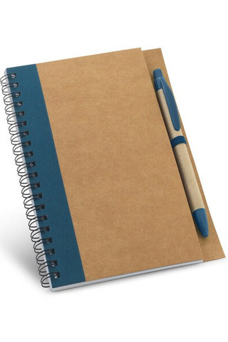 B6 spiral-bound notepad with plain - Egotier 93715