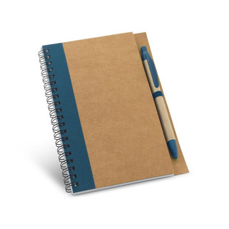 B6 spiral-bound notepad with plain - Egotier 93715