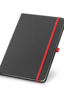 A5 notebook in PU with lined sheets - Egotier 93717