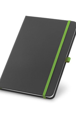 A5 notesbog i PU med linjeret sider - Egotier 93717