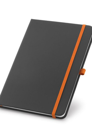 A5 notebook in PU with lined sheets - Egotier 93717