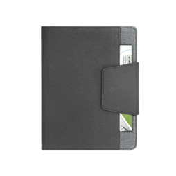 hi!dea 93788 - A5 notitieblok in PU en polyester met effen paginas