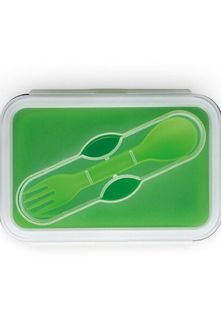 Lunch Box. Boîte hermétique rétractable en silicone et PP 640 mL - Egotier 93847