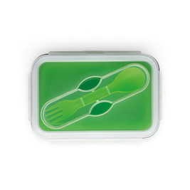 hi!dea 93847 - Lunch Box. Retractable hermetic box in silicone and PP 640 mL