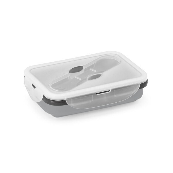 Lunch Box. Optrækkelige hermetisk kasse i silikone og PP 640 mL - Egotier 93847