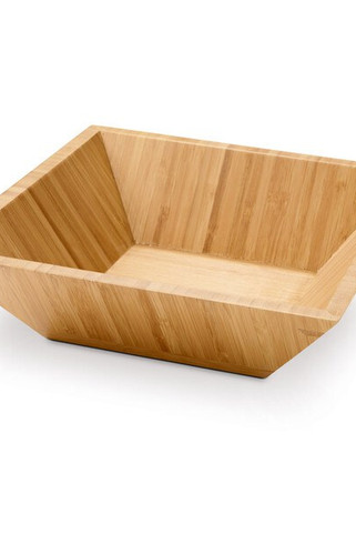 Square bamboo salad bowl - Egotier 93968