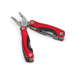 hi!dea 94016 - Mini alicate multifunções dobrável em aço inoxidável e alumínio