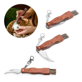 hi!dea 94033 - Pocket knife in stainless steel and wood
