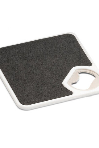 Coaster with bottle opener - Egotier 94116