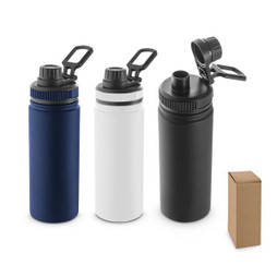 hi!dea 94272 - Bottle in 90% recycled stainless steel 570 mL