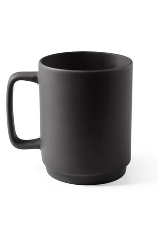 Ceramic mug with cylindrical body 330 mL - Egotier 94273