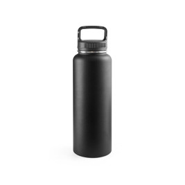 hi!dea 94283 - 90% recycled stainless steel bottle with a large capacity of up to 1200 mL