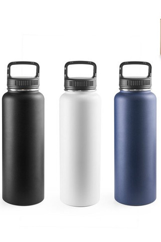 90% recycled stainless steel bottle with a large capacity of up to 1200 mL - Egotier 94283