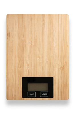 Bamboo digital kitchen scale - Egotier 94312