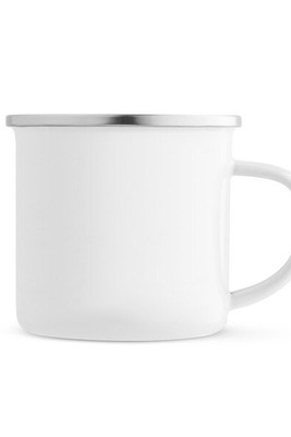 350 mL enamel mug suitable for sublimation - Egotier 94319